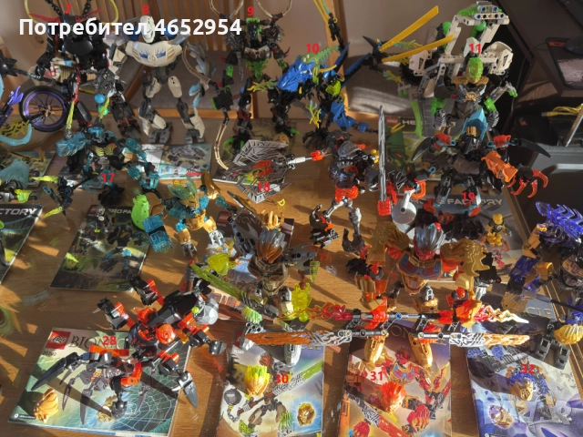 Огромна Лего Колекция, конструктури LEGO Hero Factory, Bionicle, City, NINJAGO, снимка 7 - Конструктори - 52434802