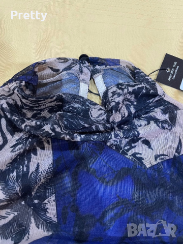 Блуза с поло яка на LUCY, M размер, нова, снимка 5 - Блузи с дълъг ръкав и пуловери - 44673831