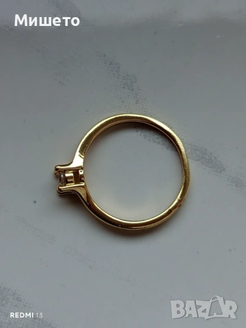 Пръстен от медицинско злато , снимка 4 - Пръстени - 54355035