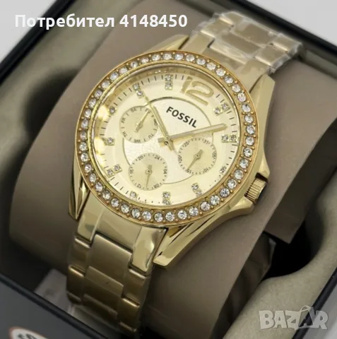 Оригинален Дамски часовник Fossil , снимка 11 - Дамски - 55979576