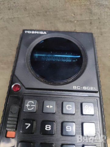 Продавам стар калкулатор Toshiba BC-602L  , снимка 9 - Друга електроника - 37260756