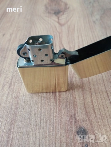 zippo original E 19 brass , снимка 6 - Подаръци за мъже - 53909537