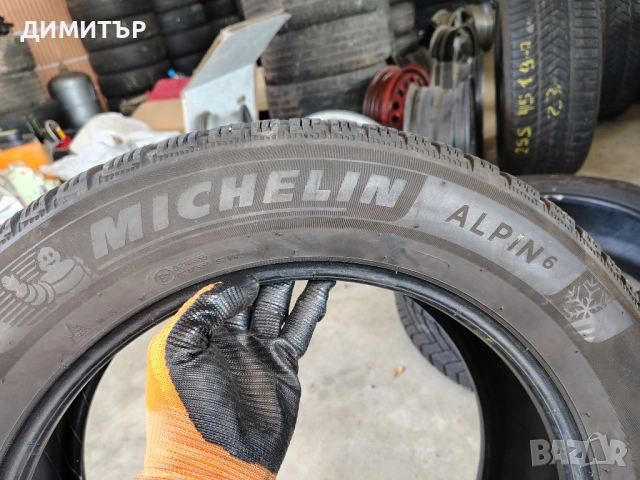 2бр.зимни гуми MICHELIN 225 55 17 DOT19 цена за брой, снимка 3 - Гуми и джанти - 52352403