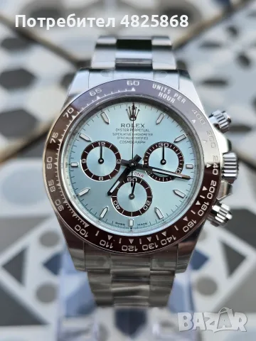 Rolex Daytona 126506 VSF 1:1 Best Edition Ice Blue Dial (Weighted)., снимка 4 - Луксозни - 56136524
