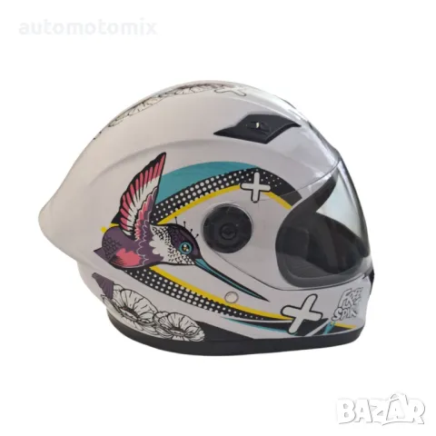 ДЕТСКА КАСКА ЗА МОТОР,СКУТЕР,МОТОПЕД 49СМ./53СМ. - 721163, снимка 1