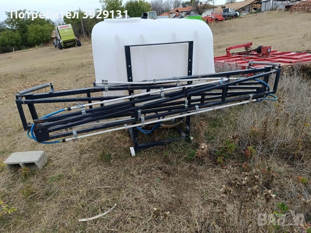 ПРЪСКАЧКА НАВЕСНА ЩАНГОВА - 800 литра, снимка 5 - Селскостопанска техника - 52022343