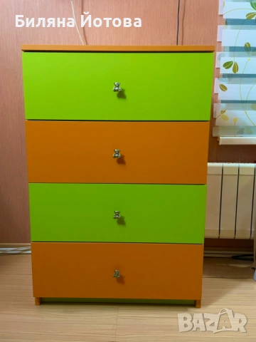 Детско обзавеждане с двуетажно легло, снимка 4 - Мебели за детската стая - 53223536