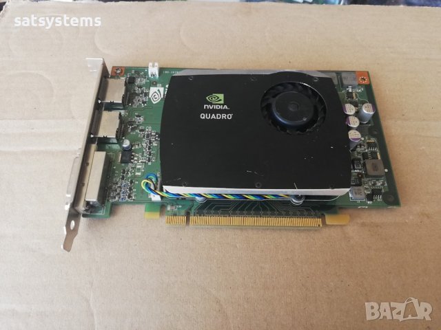 Видео карта NVidia Quadro FX 580 512MB GDDR3 128bit PCI-E, снимка 5 - Видеокарти - 36859047