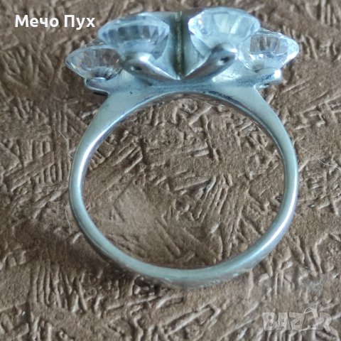 Сребърен пръстен (210), снимка 11 - Пръстени - 44338631