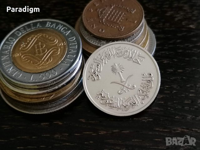 Монета - Саудитска Арабия - 25 халала | 1980г., снимка 2 - Нумизматика и бонистика - 32005104