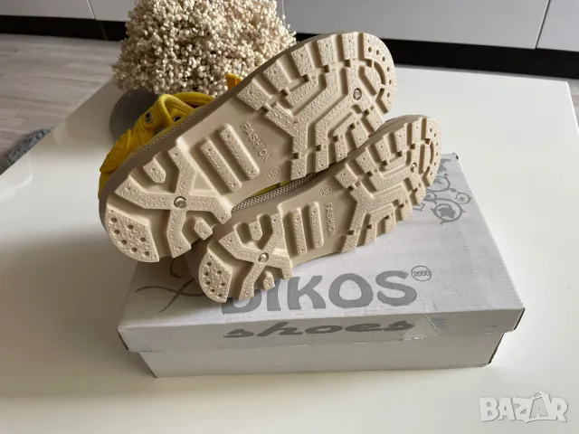 Fashion Sport Дамски обувки в жълто, 38 EU, снимка 2 - Дамски боти - 49779303