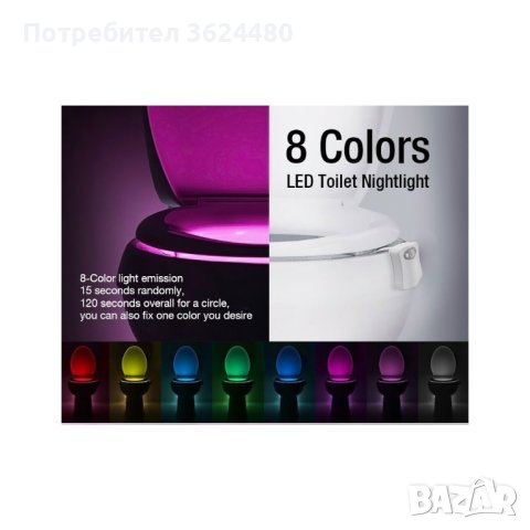 осветление за тоалетна , снимка 6 - Други стоки за дома - 40393600