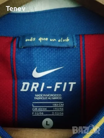 Barcelona Iniesta Nike 2009-2010 оригинална фланелка тениска Барселона Иниеста , снимка 7 - Тениски - 41659491