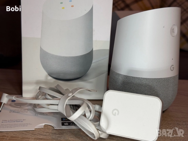 Google Home – Смарт асистент (1-во поколение), снимка 5 - Друга електроника - 52804380