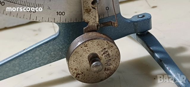 Стара немска пощенска везна -,,Hema"- 500гр. , снимка 3 - Антикварни и старинни предмети - 52912445