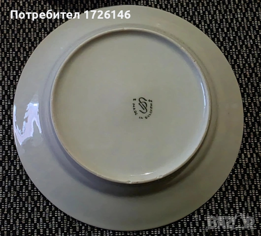 Порцеланови чинии на Изида 19 см 4 броя, снимка 4 - Чинии - 54351705