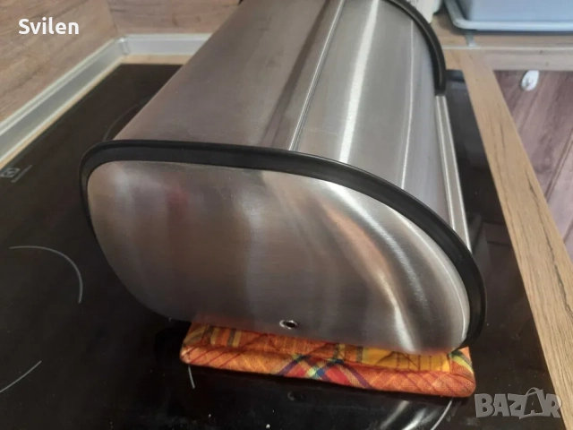 Кутия за хляб-метална, снимка 8 - Кутии за съхранение - 51854508