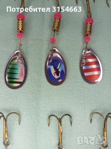 Блесни за риболов , снимка 3 - Такъми - 53990736