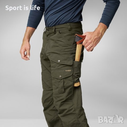  Мъжки панталони Fjallraven Vidda Pro Reg, Черни, 50 размер, снимка 10 - Спортни дрехи, екипи - 42355262