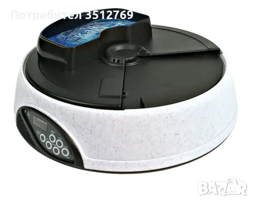 Автоматична хранилка Trixie TX4 Plus, снимка 2 - За котки - 55868040