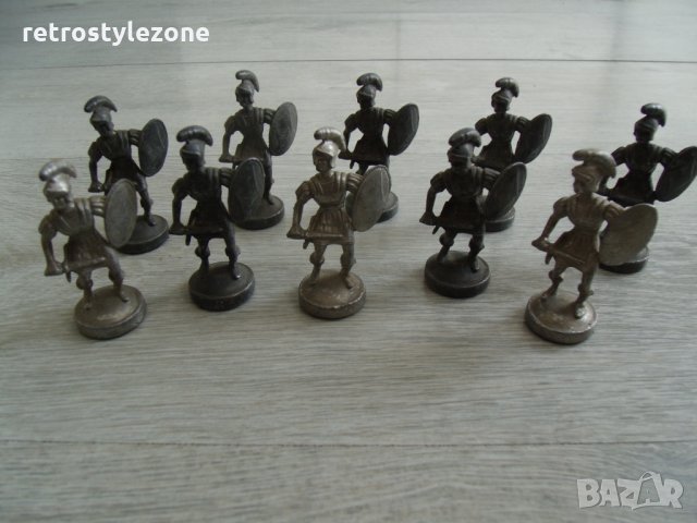 № 5570 десет броя стари метални фигурки  , снимка 3 - Други ценни предмети - 33955649