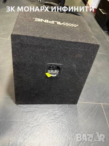 Бас каса/Авто колони/ ALPINE SBE-1244BR 30 СМ, снимка 4 - Тонколони - 54295889