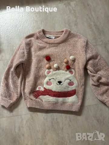 Зимни блузи и рокли, снимка 5 - Детски пуловери и жилетки - 51800301