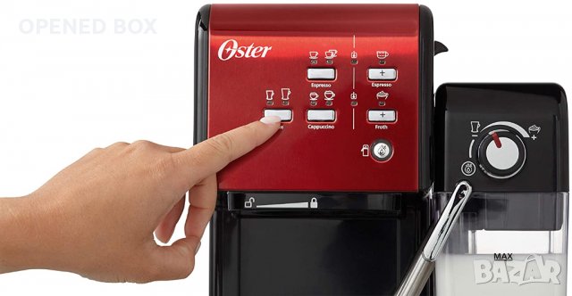 Еспресо машина Oster Prima Latte II, 19 bar, 1050 w, снимка 2 - Кафемашини - 35038185