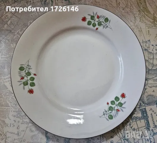 Порцеланови чинии,  сосиера и солница на Дянко Стефанов , снимка 2 - Сервизи - 49439457