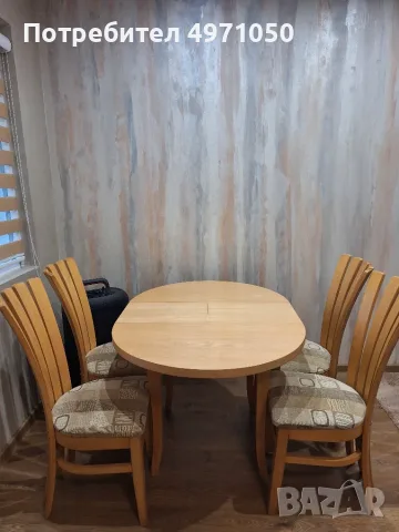 Кухненска маса с 4 стола