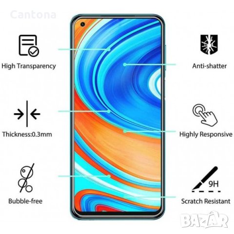Закален противоударен стъклен протектор за Xiaomi Mi 10T / Mi 10T Pro﻿, снимка 2 - Стъкла за телефони - 31438654