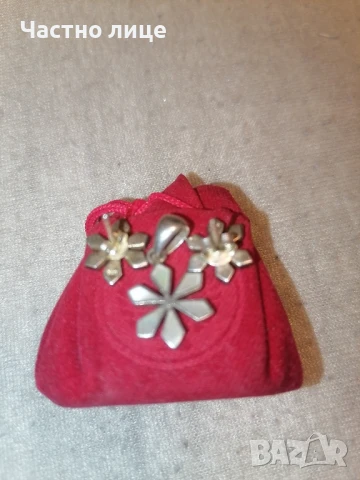 Намален сребърен комплект , снимка 4 - Бижутерийни комплекти - 50789289