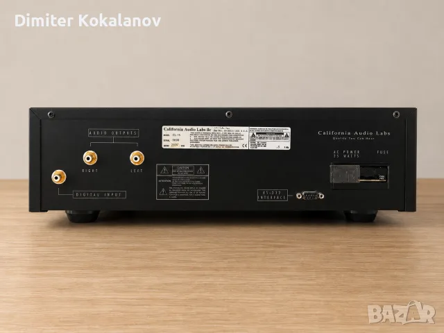 CD Player плейър DAC California Audio Labs CL-15 R2R PCM1702 PMD100, снимка 4 - Други - 55857084