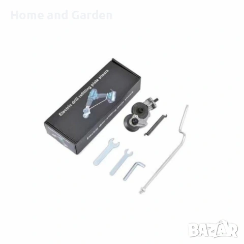 Универсална приставка за рязане на ламарина за бормашина – прави, криволинейни , снимка 6 - Други инструменти - 53995648