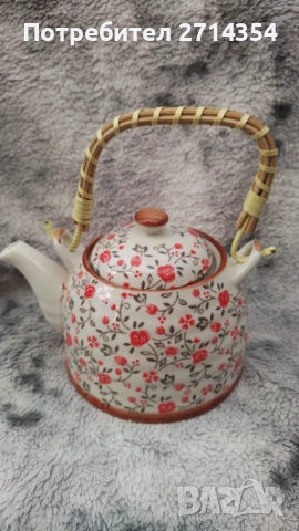 Порцеланов чайник , снимка 7 - Аксесоари за кухня - 52350676