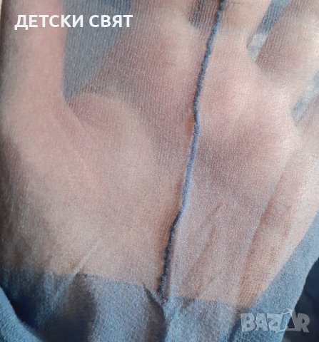 Нов син  чорапогащник с ръб отзад, снимка 3 - Бельо - 40399256