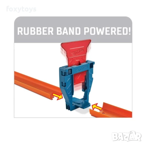 Игрален комплект в кутия - Hot Wheels писта за каскади, снимка 8 - Коли, камиони, мотори, писти - 46265079