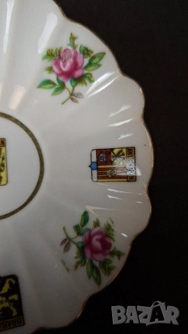 Порцеланова чаша за кафе с подложна чиния, снимка 6 - Чаши - 53995513