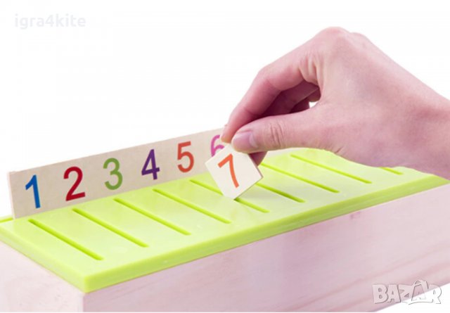 Монтесори дървена кутия за класификации голям размер / монтесори материали, снимка 5 - Образователни игри - 37758765