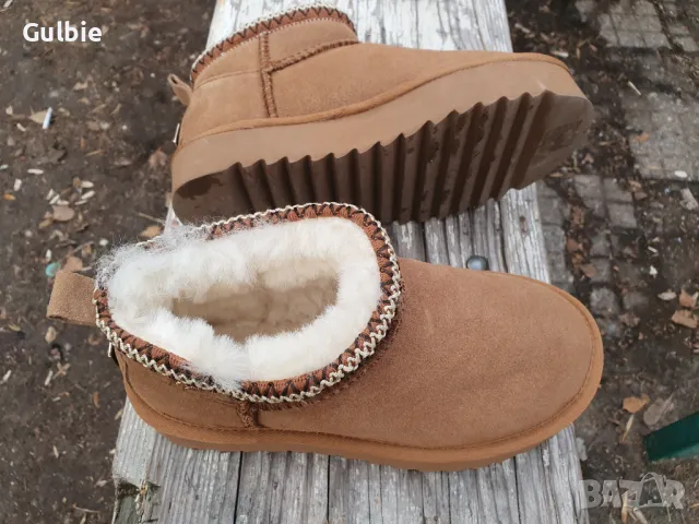 Непромокаеми велурени Дамски боти