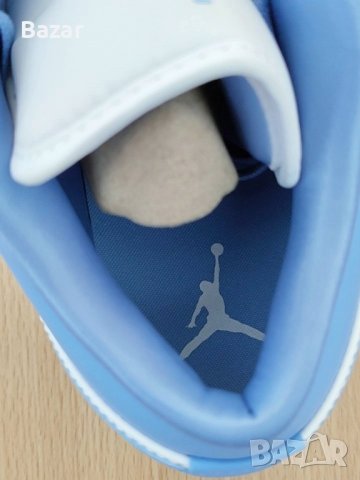 Размер 40 Сини Обувки Nike Air Jordan 1 Low унисекс , снимка 5 - Маратонки - 44236411