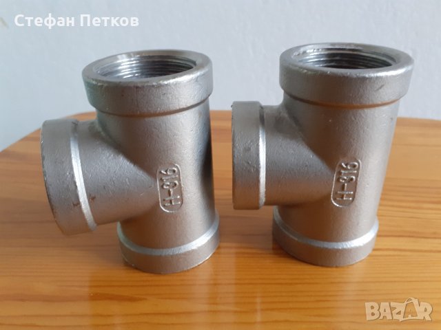 Арматура  за  течности  от  неръждаема  стомана  316 На  цени  с  40 %  под  пазарните, снимка 6 - Други машини и части - 30375145