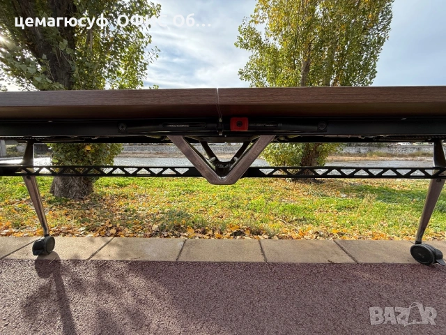 Страхотна конферентна маса сгъваема подвижна ролбар на колелца;, снимка 13 - Маси - 53067494