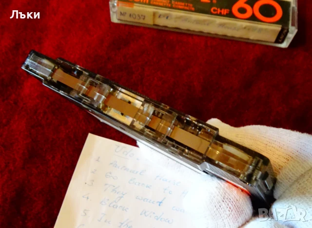 Аудио касета Sony CHF60 с хеви метъл групата U.D.O. , снимка 2 - Аудио касети - 51083886