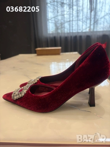 Обувки, снимка 3 - Дамски елегантни обувки - 54266859