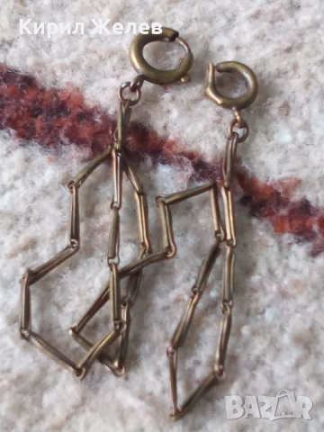 Стар кюстек за джобен часовник 38852, снимка 3 - Антикварни и старинни предмети - 52163137