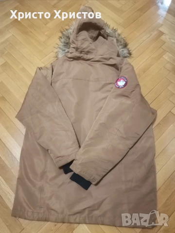 Мъжка зимна шуба CANADA WEATHER GEAR Размер L, снимка 5 - Якета - 52661459