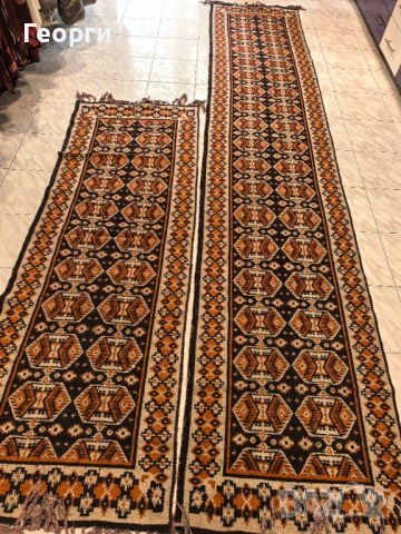 3 Броя Вълнени Черги Различни Размери