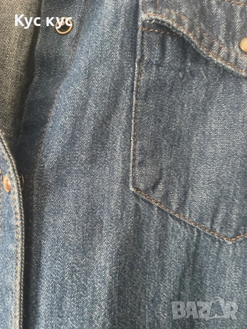  Дънкова Рокля/ туника/ риза, снимка 3 - Рокли - 54238201