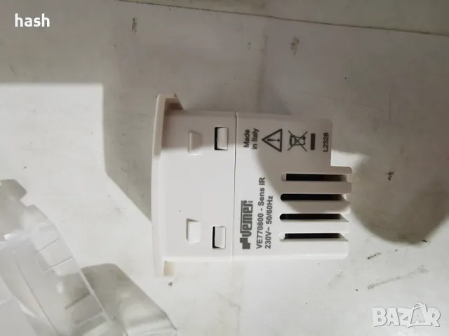 Vemer VE770800 Сензор за движение IR сензори с монтаж на кутии за вграждане, 230 V, бял, снимка 5 - Друга електроника - 49188239